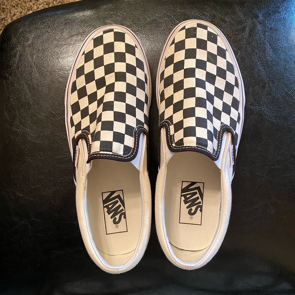 Vans checkered slip-on sneakers
